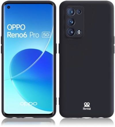 IBROZ Oppo Reno 6 Pro Silicone noir