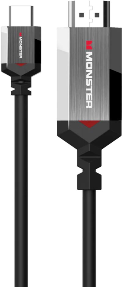 MONSTERCABLE USB C vers HDMI 4K HDR 60HZ 2M