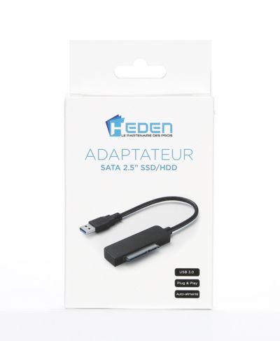 HEDEN USB3.0 HDD/SSD 2.5' SATA Noir
