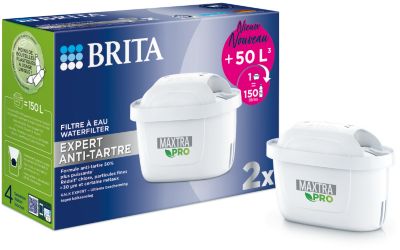 BRITA maxtra pro expert anti tartre pack de 2