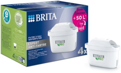 BRITA maxtra pro expert anti tartre pack de 4