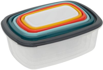 Boîte alimentaire 5FIVE 6 boites rectangulaires multicolors