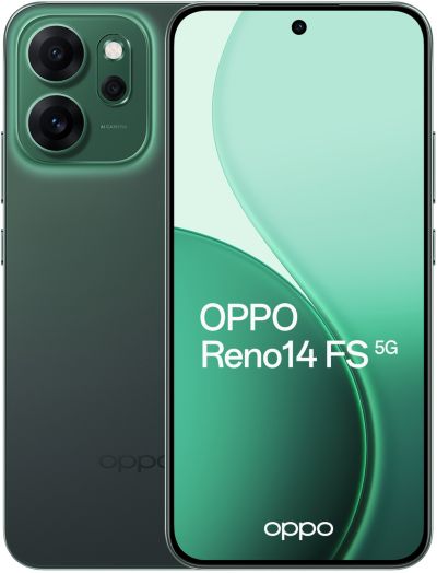Smartphone OPPO Reno 14 FS 512Go Vert Lumineux 5G