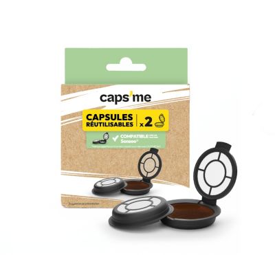 Capsule réutilisable CAPS ME compatibles avec les machines Senseo®