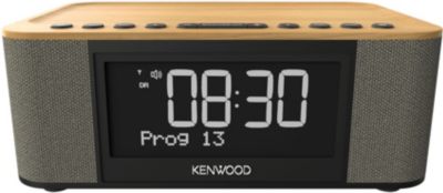 Radio réveil KENWOOD CRST40DABM Bois
