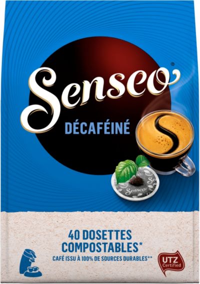 Dosette Café Souple SENSEO Café Décaféiné X40