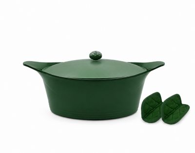 Cocotte COOKUT L'INCROYABLE COCOTTE 33CM - FOUGERE