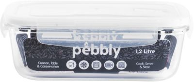PEBBLY conservation en verre 1200 ml