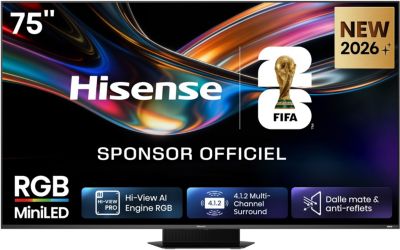 TV RGB HISENSE 75UR9S (2026) 75