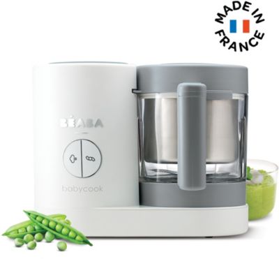 Mixeur Cuiseur Bébé BEABA Babycook neo grey white