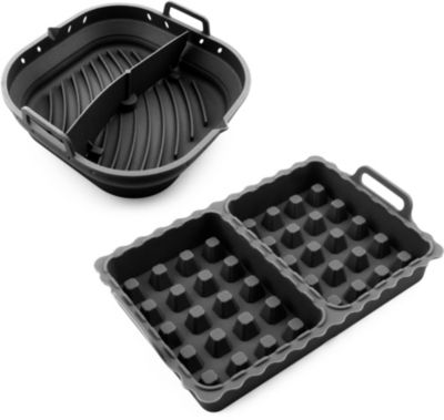 moule LIVOO a gaufres en siliconne x2