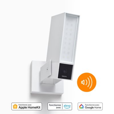 NETATMO Extérieure Blanche avec Sirène