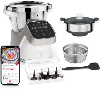 MOULINEX I Companion Pro + Cuiseur vapeur YY5286FG