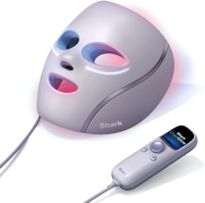 Masque LED SHARK CryoGlow avec rafraîchissement du contour des yeux Lilas
