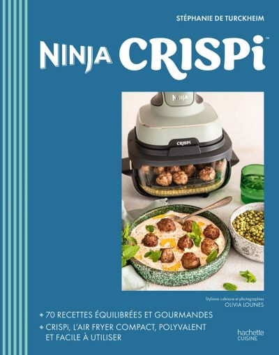 Livre de cuisine HACHETTE Recettes Airfryer Ninja Crispi