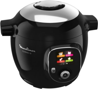 Cookeo MOULINEX CE85B8F0 Cookeo+ STD Noir - 6L (jusqu'à 6 personnes) - 6 modes de cuisson - 180 recettes