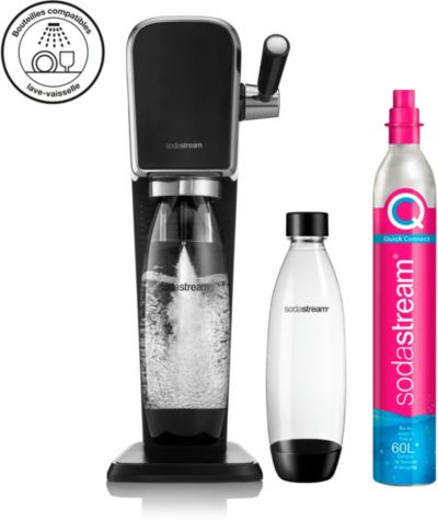 SODASTREAM ART Noire Pack Lave Vaisselle