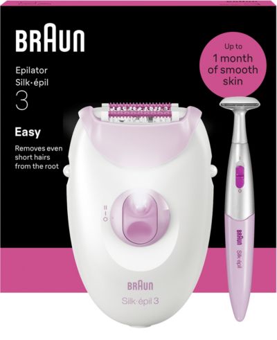 Epilateur électrique BRAUN Silk-épil SE3 3-202