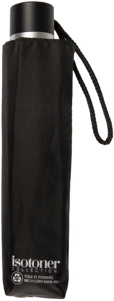 Parapluie ISOTONER 3 sections acier Noir