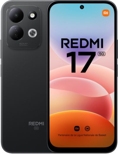 Smartphone XIAOMI Redmi 17 Noir 128Go 5G