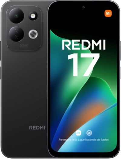 Smartphone XIAOMI Redmi 17 128Go Noir 4G