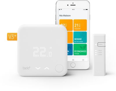 Thermostat connecté TADO Kit démarrage  V3+ version Filaire
