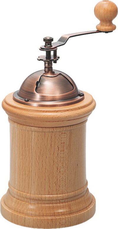 Moulin HARIO manuel en bois naturel 40g