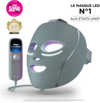 Masque LED SHARK CryoGlow FW312EUSG Vert Sauge