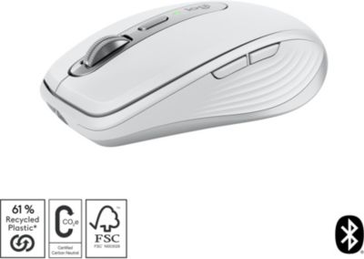 LOGITECH MX anywhere 3S Silencieuse Pale Grey