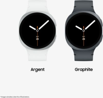 Montre connectée SAMSUNG Galaxy Watch8 Argent 44mm BT