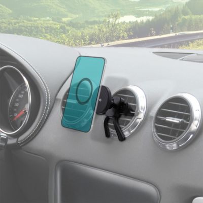 Support smartphone TNB Support grille aération premium noir