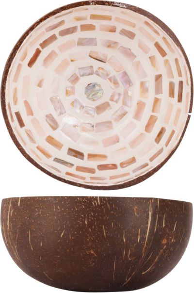 NOYA coco cercle mosaique marron