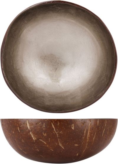 NOYA coco feuille d'argent metallique
