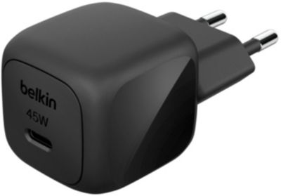 Chargeur BELKIN 45W USB charge rapide PPS Noir