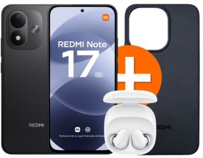 Smartphone XIAOMI Pack Redmi Note 17 / Redmi Buds6 play