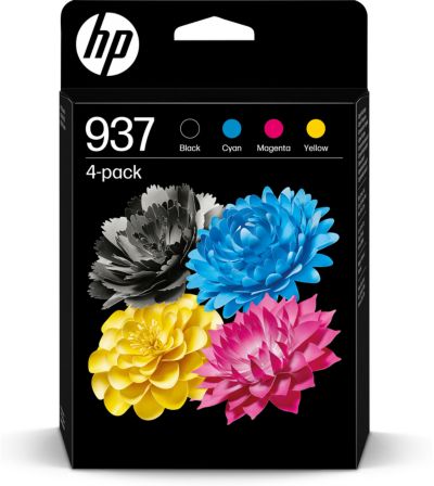 Cartouche d'encre HP 937 Noir + 937 3 couleurs