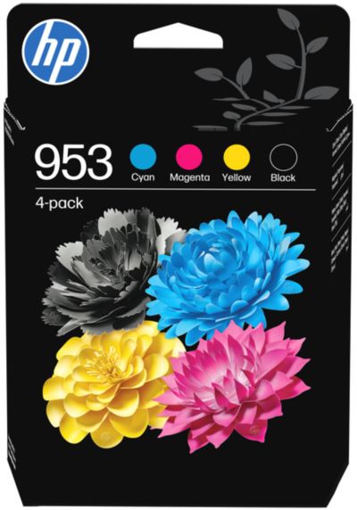 Cartouche d'encre HP 937 Noir + 953 3 couleurs