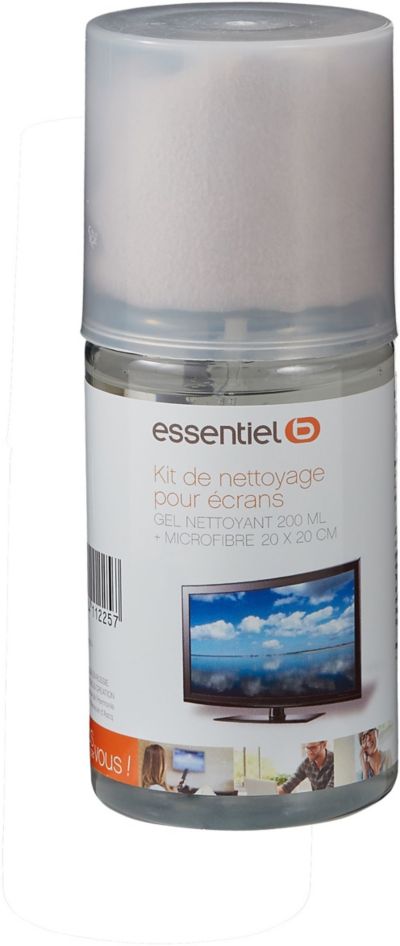 ESSENTIELB gel 200ml+micro fibre 25x25cm