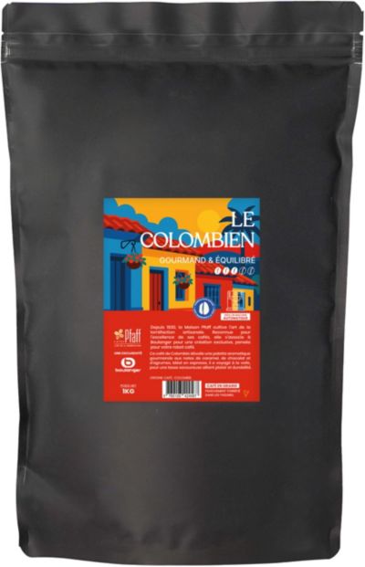 Café en grain PFAFF 1KG Le Colombien - Intensité 3