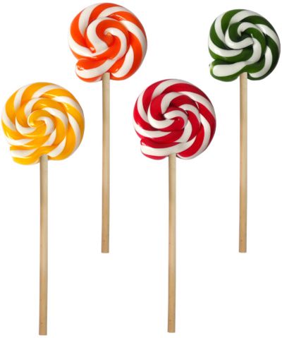 Bonbons GOURMANDISES SOPHIE Sucette mini ronde spirale