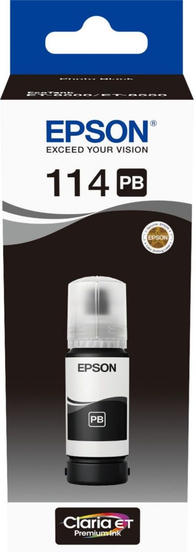 EPSON Ecotank Bouteille 114 noir photo