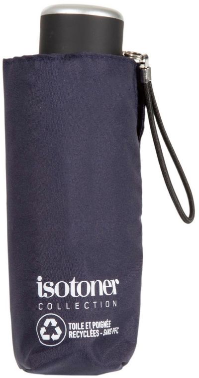 Parapluie ISOTONER 5 sections acier Ultra Slim Marine