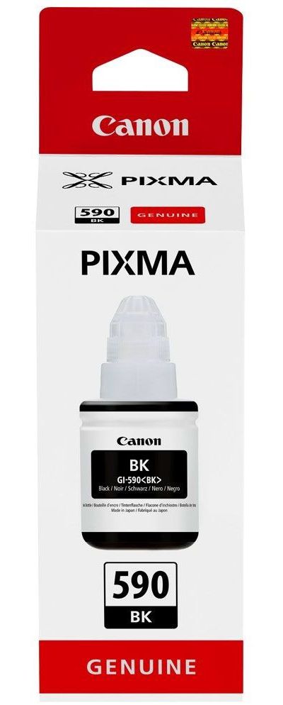 Cartouche d'encre CANON Bouteille d'Encre GI-490 Noire PIXMA Série G - 0663C001