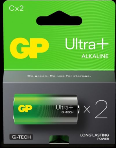 Pile GP ULTRA PLUS 2 Piles C LR14