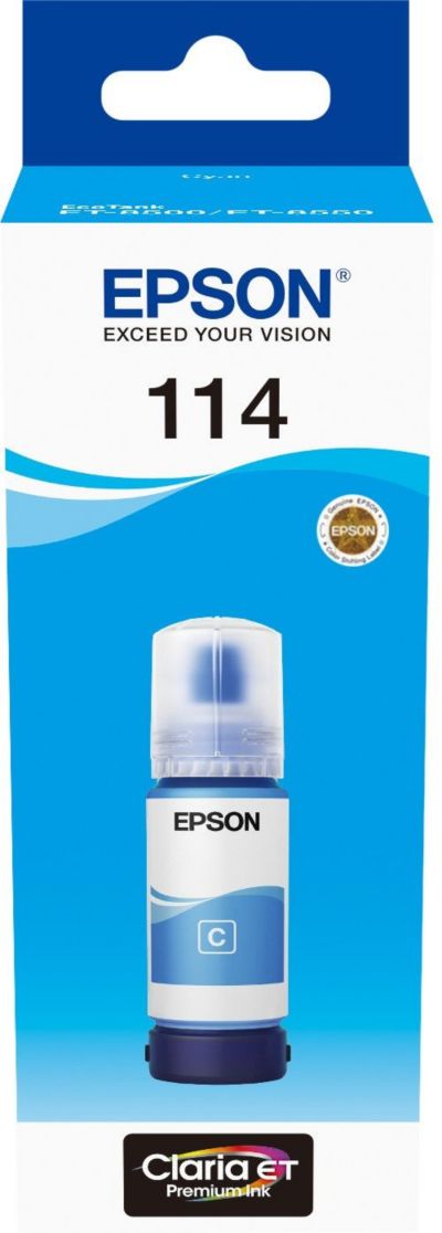 EPSON Ecotank Bouteille 114 Cyan