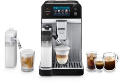 Expresso Broyeur DELONGHI Eletta Ultra ECAM470.85.MB Technologie Silent