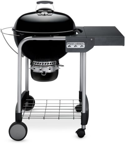 Barbecue charbon WEBER Performer GBS Charcoal Grill black sur chariot 57 cm