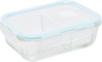 Boîte hermétique 5FIVE rectangle compartimentée Clipeat 1.1L