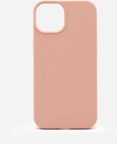 CASYX iPhone 14 Plus silicone Rose MagSafe