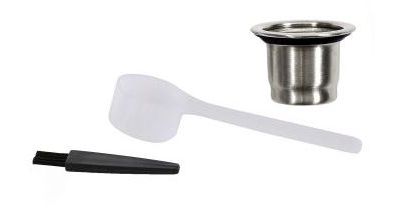 COOK CONCEPT reutilisable compatible nespresso acier